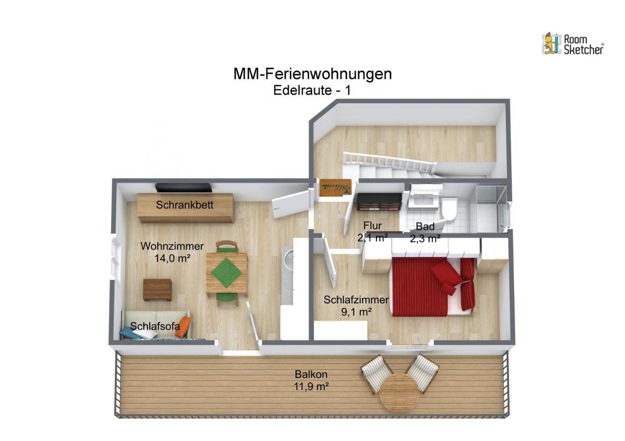 Apartment Haus Edelraute